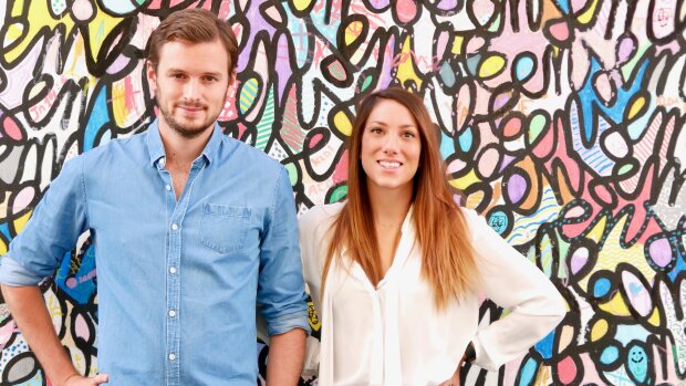 Thomas Sadoul et Chine Welsch, cofondateurs de Cocoon-Immo - © D.R.