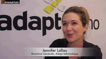 3 min avec Jennifer Lallau, directrice générale d’Adapt Informatique