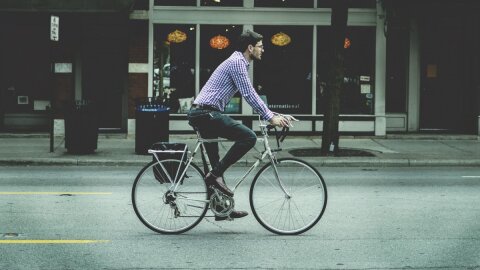 La plupart des plans de mobilité entendent augmenter le recours aux mobilités douces comme le vélo. - © CC0 - Domaine public