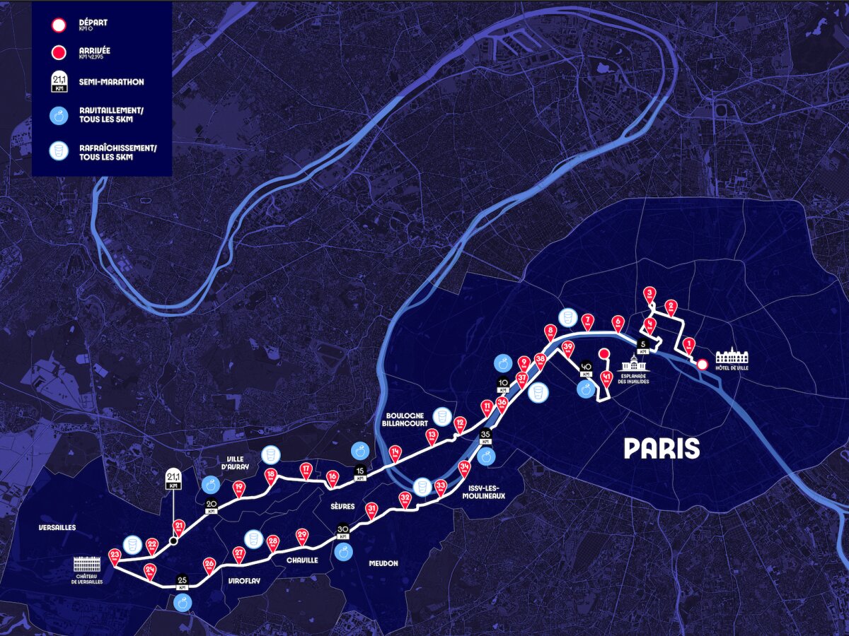 News Tank Sport Paris 2024 un marathon olympique ParisVersailles