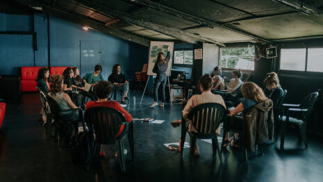 Le programme contient un suivi individuel ou collectif. - © Julie Sistenich-Feeligrans