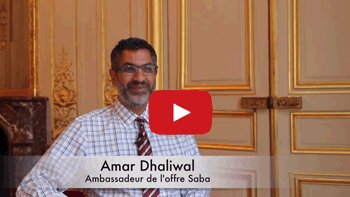 4 min 30 avec Amar Dhaliwal, ambassadeur de l’offre Saba