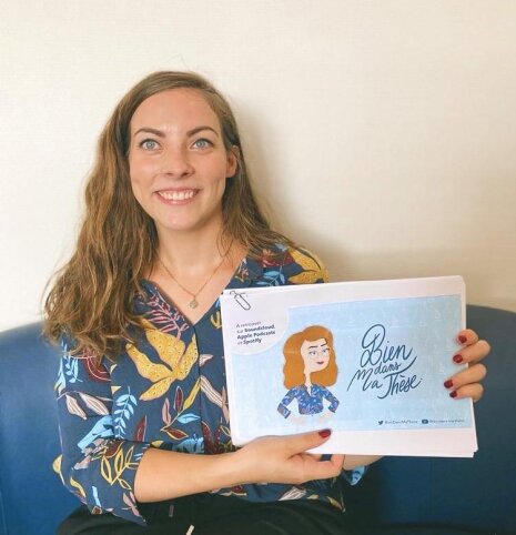 Mathilde Maillard est créatrice de Bien dans ma thèse - © D.R.