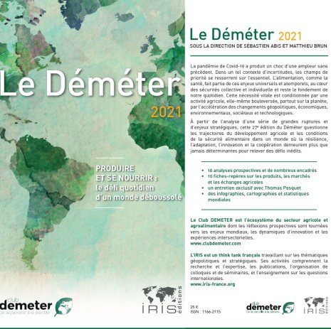 Le Déméter 2021 - © Iris Editions