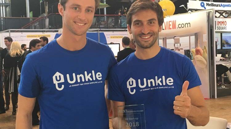 Unkle remporte le trophée de la start-up RENT 2018 - D.R.