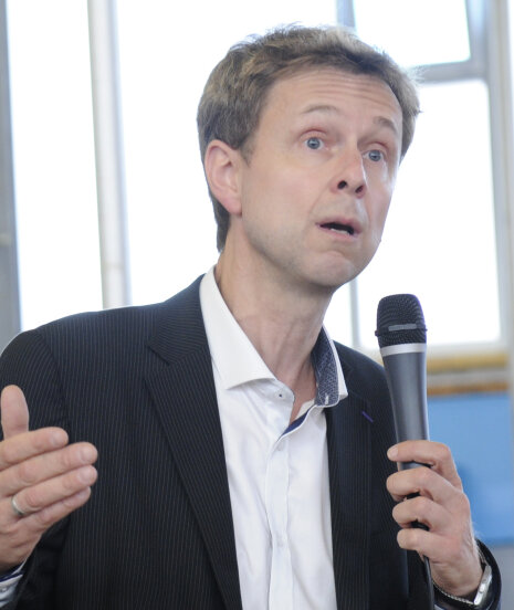 Philippe Lalle, conseiller stratégique pour la pédagogie, Dgesip, Mesri - © ERIC LE ROUX
