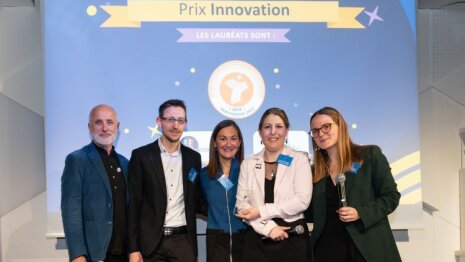 Prix Innovation - Trophées EdTech 2022 :Catherine Mougin (3E Innovation) et Stéphanie Muller (Alaji) - © igor Lubinetsky