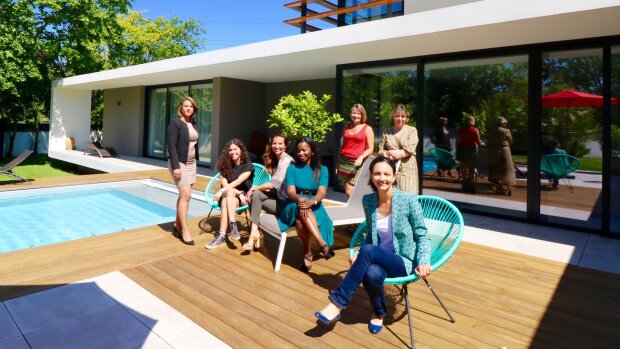 L'équipe de l’agence immobilière Les Villas - © D.R.