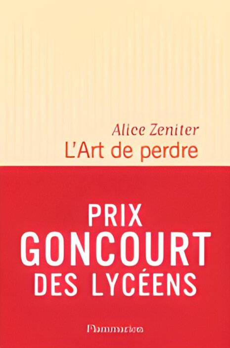 Le roman L’Art de perdre a été publié chez Flammarion en 2017. - © D.R.