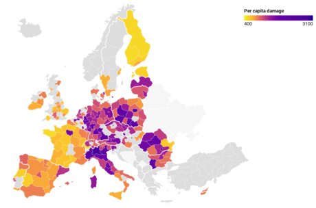 ©  Health costs of air pollution in European cities and the linkage with transport