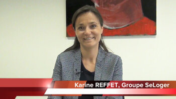 4 min 30 avec Karine Reffet, directrice communication de SeLoger