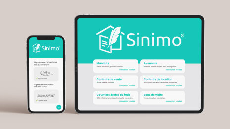Gros plan sur les nouvelles fonctionnalités de Sinimo - © D.R.