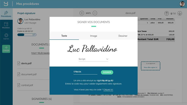 Yousign : 3 millions pour conquérir l’Europe - D.R.