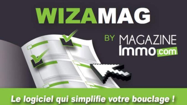 Wizamag : un logiciel pour éditer son magazine immobilier - © D.R.