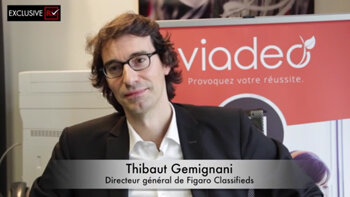 Vidéo : « Nous voulons faire de Viadeo le Xing à la française », Thibaut Gemignani, Figaro Classifieds - © D.R.
