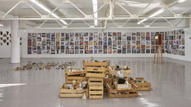 L’exposition « L'éternel objet de ma décroissance » en septembre 2020 au Lieu Commun. - © Damien Aspe