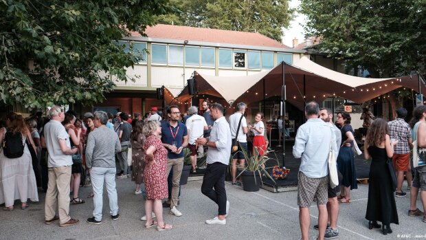 Le Village pro du Off en 2019. - © JB Loiseau