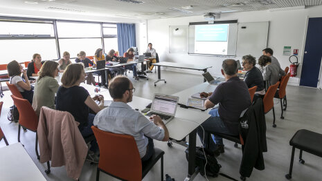 L’association a élu son nouveau bureau en avril dernier. - © France Universités-Université d’Angers