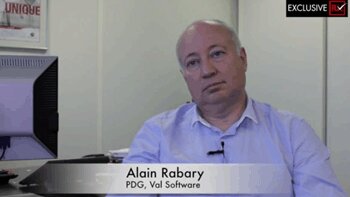 3 min avec Alain Rabary, PDG de Val Software