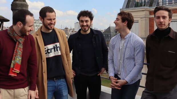 L'équipe Zefir avec, au centre, Rémy Fabre, son CEO - © D.R.