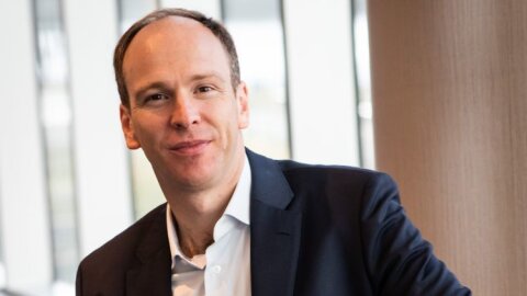 Interview de Vincent Belliveau, CEO Cornerstone OnDemand zone Europe - © Manes Photo