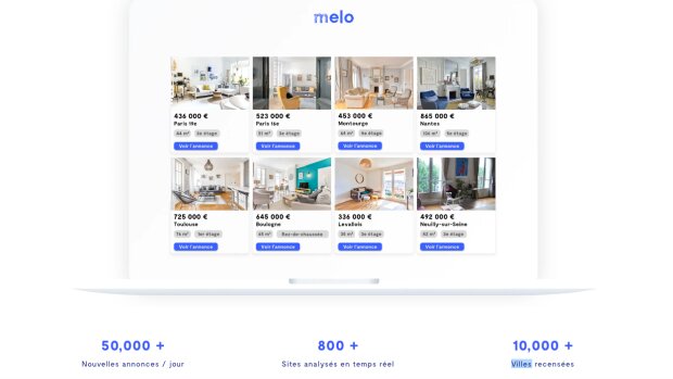 Melo Homepage - © D.R.