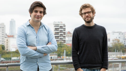 Xavier Coudert et Sylvain Le Falher, cofondateurs de Hello Watt - © CHOUKHRI DJE