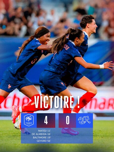 ©  Equipe de France féminine de football / X