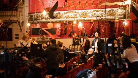 Les sessions prennent place dans la fosse. - © Opera Lorraine