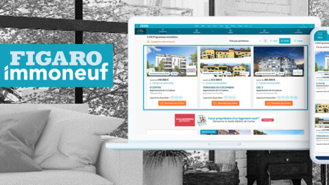 1ère bougie pour Figaro Immoneuf -