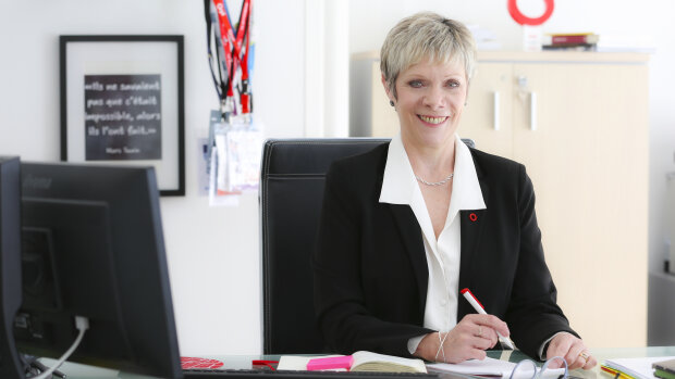Christine Fumagalli, présidente du réseau Orpi - © Karine S.Bouvatier