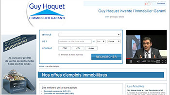 L’offre d’emploi de la semaine - Directeur d’agence salarié (H/F) chez Guy Hoquet à Puteaux