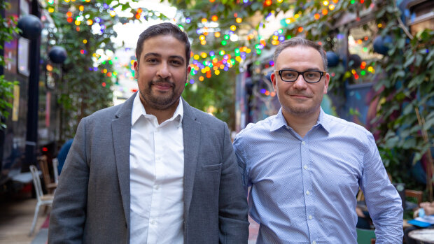 Ali El Hariri et Maxence Lérigner, cofondateurs de BulldozAIR - © Margaux Demaria