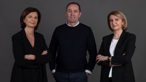 5 millions d’euros levés par Ascor (Izabel Marquet, Olivier Marquet, et Annaïck Lepetit en photo) - © Pascal Helleu