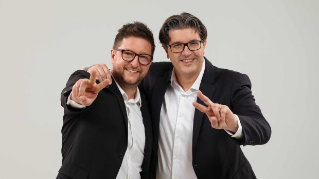 Frédéric Ibanez et Nicolas Fratini ont lancé Les Agences de Papa en juillet 2019 - © D.R.