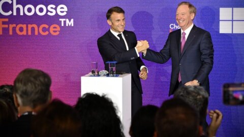 Choose France 2024 : un investissement de 4 milliards d’euros de Microsoft, incluant la formation IA - © D.R.