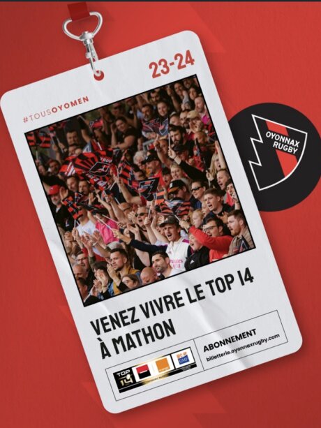 ©  Oyonnax Rugby