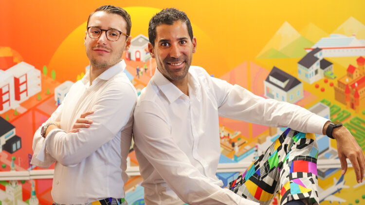 Corentin Saez et Raynald Salah - DR
