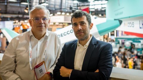 Alexandre Viros (droite) et Pierre Matuchet (gauche) : la révolution digitale chez The Adecco Group - © Paul Malinic