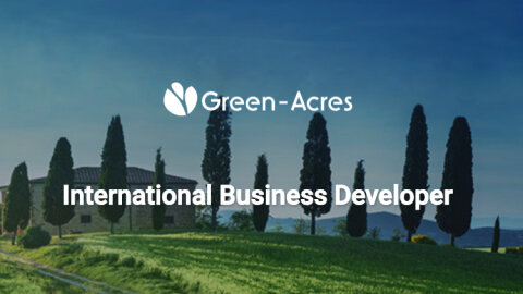 L’offre d’emploi de la semaine : International business developer - Paris - Green-Acres