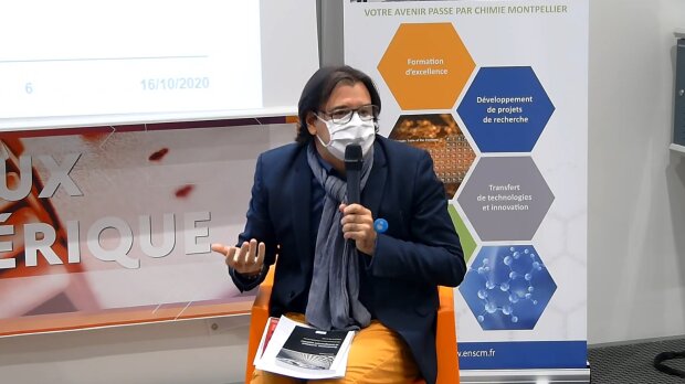 Bertrand Mocquet est intervenu dans le cadre des États généraux du numérique pour l'éducation - © D.R.