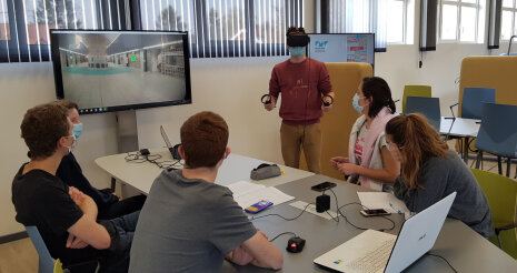 La formation des étudiants à la VR commence dès l'étape de création de contenus. - © IMT