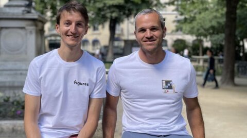Bastien Formery et Virgile Raingeard, cofondateurs de Figures - © D.R.