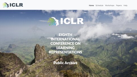 Site web ICLR - © ICLR