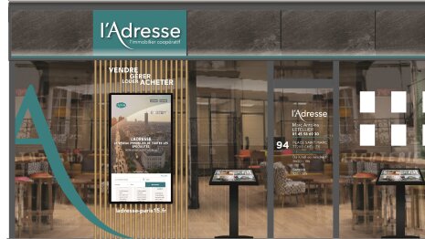l’Adresse vient d’achever le déploiement de sa nouvelle charte graphique sur son parc d’agences - © D.R.