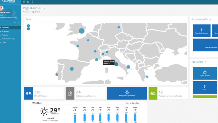 Talentia Software se dote d’un Core RH - D.R.
