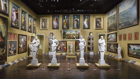 La salle des Grands Formats du Musées des Beaux Arts d’Orléans.  - © Ch. CAMUS
