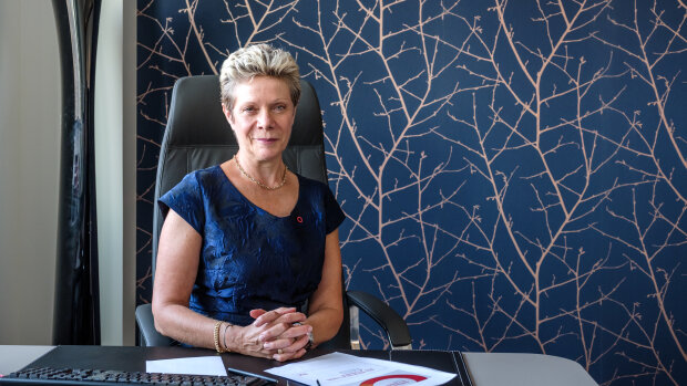 Après quatre ans à la présidence d’Orpi, Christine Fumugalli tirera sa révérence le 31 décembre 2021 - © Xavier Hacquard