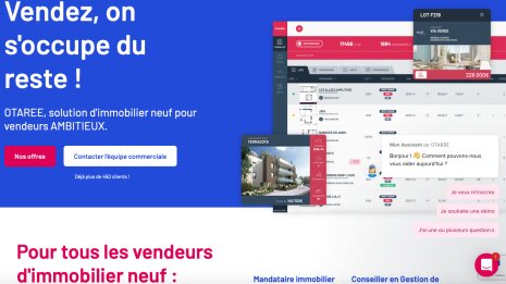 Otaree, la plateforme technologique 100 % intégrée pour l’immobilier neuf à la croissance express - © D.R.