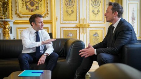 Choose France 2023 : Emmanuel Macron avec Elon Musk (source : Elysée.fr) - © @EmmanuelMacron
